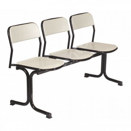 Werzalit Üçlü Bekleme Koltuk